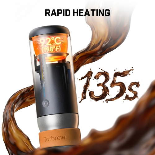 The Torbrew™ Portable Espresso Machine