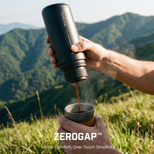 The Torbrew™ Portable Espresso Machine