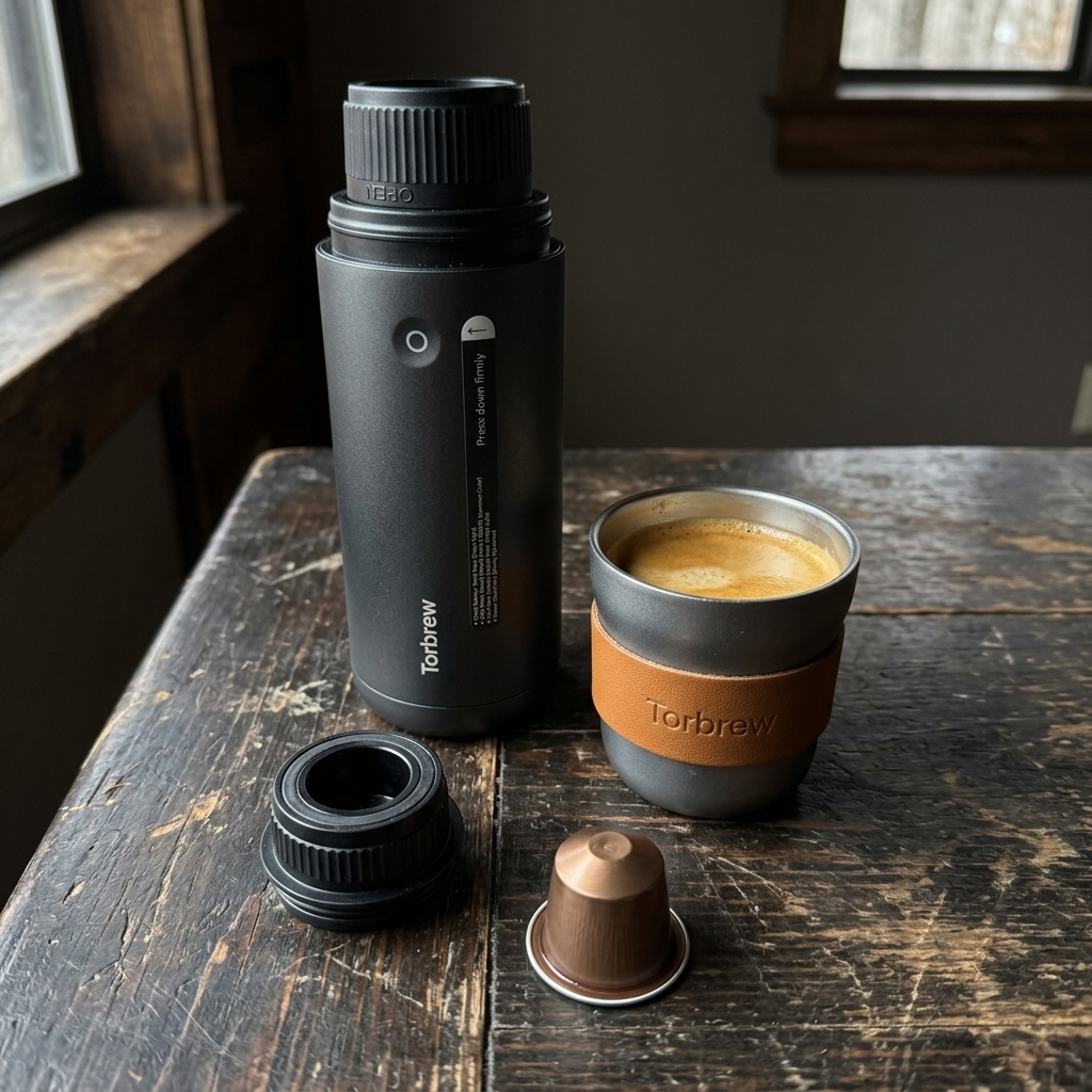 Torbrew™ portable espresso machine