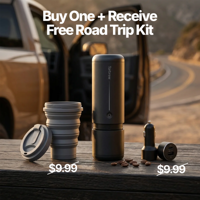 The Torbrew™ Portable Espresso Machine